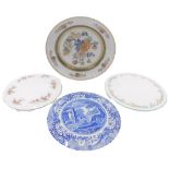 A Royal Albert Lavender Rose stand, a Royal Worcester English Garden stand, a Copeland Spode Italian