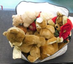 A group of Teddy bear, to include Paws For Thought, Bar Bear and Builder Bear I Love You, etc. (1 ba