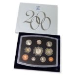 A Royal Mint proof coin collection 2000, boxed.