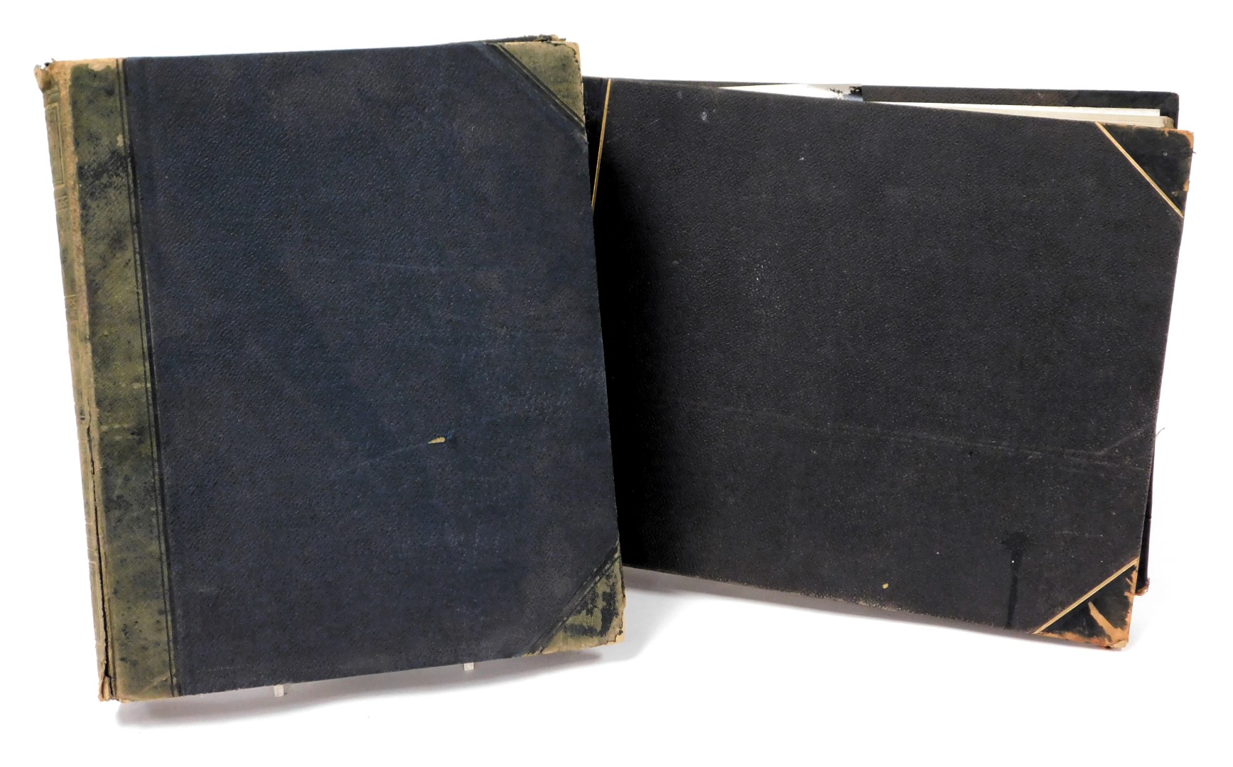 Two Victorian photograph albums, comprising military hunting family and topographical photographs. - Image 4 of 4