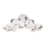 A Royal Albert porcelain Morning Glory pattern part tea service, Flower of the Month set of twelve,