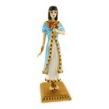 A Coalport porcelain figure from the Egyptian collection, modelled as Jamila, limited edition 143/75