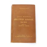 A Wisden Cricketers Almanac 1910, edited by Sydney H Pardon, 47th edition, hardback, published by Jo