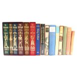 Folio Society. Defoe. Moll Flanders, The Best of Saki, historical works to include Queen Mary, King