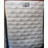 A Rest Assured Indulgence Collection Elysium King size mattress, with slatted base.