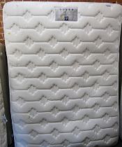 A Rest Assured Indulgence Collection Elysium King size mattress, with slatted base.