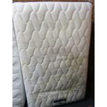 A Silentnight Miracoil Dumont 3/4 mattress and bed base.