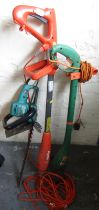 A Black & Decker strimmer, hedge trimmer, etc. (3)