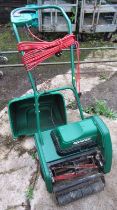 A Qualcast Classic electric 30 mower.