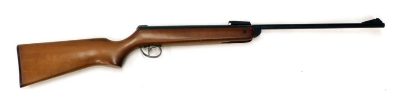 A BSA Meteor .22 calibre air rifle, 100cm long.