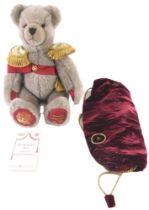 A Hermann Sarah Faberge number 30 bear, The Romanoff Bear with Compton and Woodhouse certificate sta