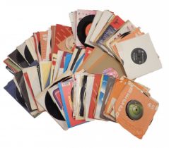 A quantity of 45rpm singles, bands to include Geordie, Ian Matthews, etc.