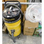 A nematic JWD249 wet dry vac, and additional copper funnelling.