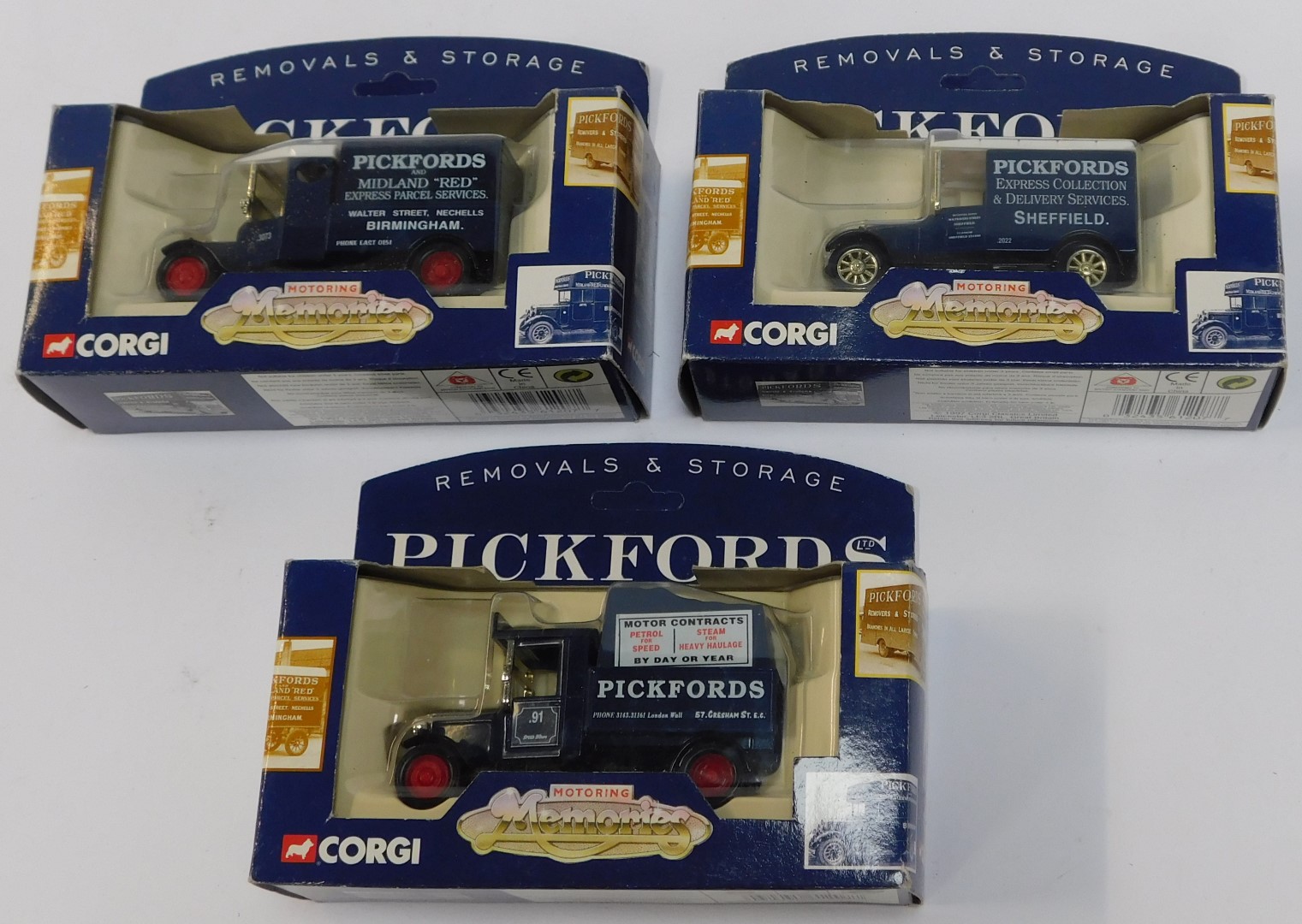 Diecast Pickfords advertising vans, to include Vanguards, Corgi, Days Gone, Lledo, and others. (a qu - Image 3 of 3