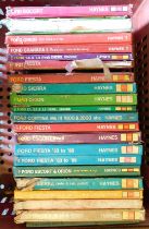 A group of Haynes Ford manuals. (1 box)