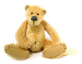 A Bohemian Bears by Amy Young mohair Teddy bear, named Muzzy, limited edition number 6/10, 26cm high
