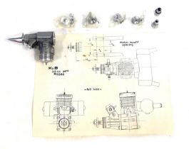 A model engine, 3.5cc Aero R-C.