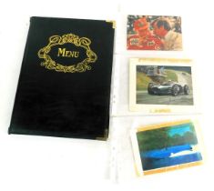 Motor racing and other autographs, including Niki Lauda, Jack Brabham, Donald Campbell, Graham Hill,