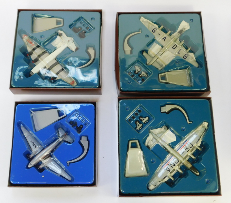 Four Corgi Aviation Archive diecast models, 1:144 scale, from the Frontier Airliners Series, compris - Image 2 of 2
