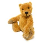 A Teddy Bear Museum by Susan Johnson mohair bear, named Stanley, 37cm high overall.