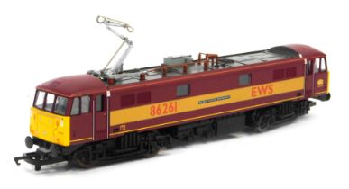 A Hornby OO gauge EWS BoBo electric class 86 locomotive, The Rail Charter Partnership, R2159, boxed.