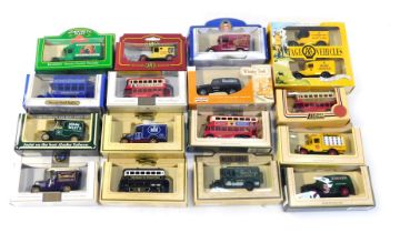A large quantity of Models of Yesteryear, Matchbox, Lledo and other Days Gone models.