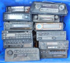 A quantity of car radios. (1 box)