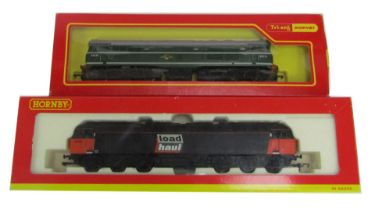 A Hornby OO gauge Loadall Co-Co Diesel electric Class 56 locomotive, 561009, R2074B, together with a