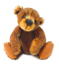 A mohair Teddy bear designed exclusively for The Cliff Richard Organisation, by Susan Johnson for Gu