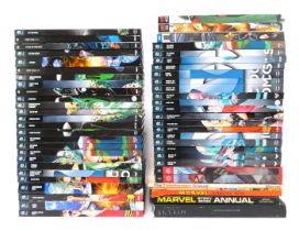A quantity of DC Comics graphic novels, to include Cry for Justice, Legacies, Rogue War, On the Lam,
