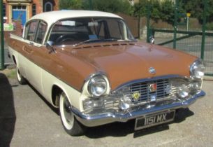 A 1962 Vauxhall Cresta, registration 1151 MX, 2651cc petrol, 95,637 recorded miles, registered 1.3.6