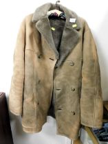 A Morlands sheepskin coat.