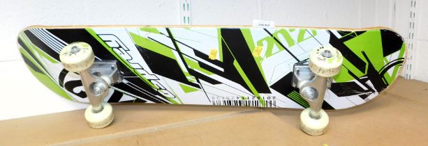 An Osprey skateboard.