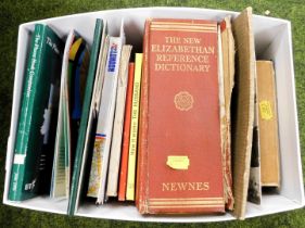 Books. Titles include The New Elizabethan Reference Dictionary.(1 box)