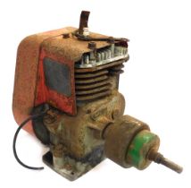 A Suffolk Colt lawn mower engine, model no. 21A.