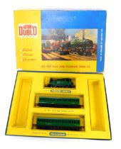 A Hornby OO Set 2007 0-6-0 tank passenger two rail electric train set, boxed.