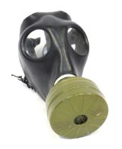 An Israeli military gas mask, late 20thC.