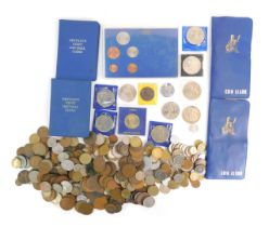 Collectors coins, to include Britain's First Decimal Coin Packs, collectors crowns, pennies, halfpen