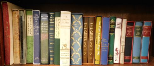 Folio Society. Various works to include The Arabian Nights, illustrations by Detmold, Thackeray (WM)