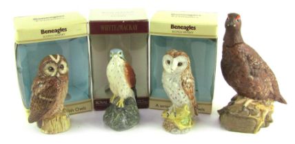 A Royal Doulton Whyte and Mackay decanter, from the Scottish Birds of Prey Series, Kestrel, together