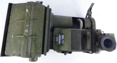 A tank periscope, mark 1 FV700460, serial number H-502, dated 1976, 62cm high.