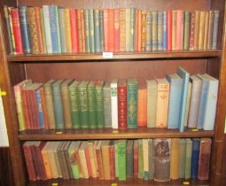 Various books, to include Gems of National Poetry, leather bound with gilt tooling, Waverley novels,