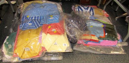 A group of clothing, to include shirts, 16.5" collar, handkerchiefs, etc. (a quantity)