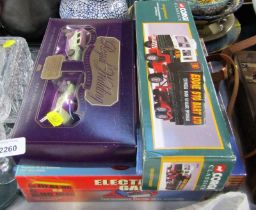 A Corgi Classics Eddie Stobart Ford Trans-Continental tilt trailer lorry, boxed, together with a Lle