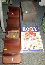 General household effects, a Star Trek framed tray puzzle, Rory's Celebration programme bearing sign