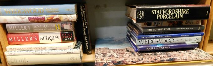 Books. Antiques and general reference, including Godden (Geoffrey) Staffordshire Porcelain, Mankowit