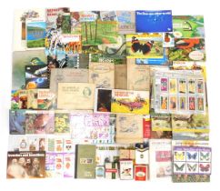 Various cigarette, trade and tea cards, enclosed in picture albums, to include Wildlife, Animals, Mo