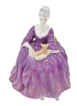 A Royal Doulton Charlotte figure, HN2421, 17cm high.