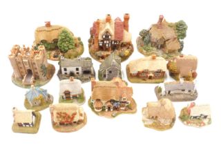 A quantity of Lilliput Lane and other cottages, comprising Britain's Heritage, Brecon Bach, Blue Boa