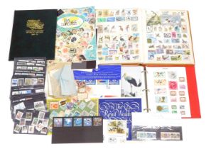 A group of stamps and first day covers, comprising albums of Czechoslovakian, Chinese, Belgium and o